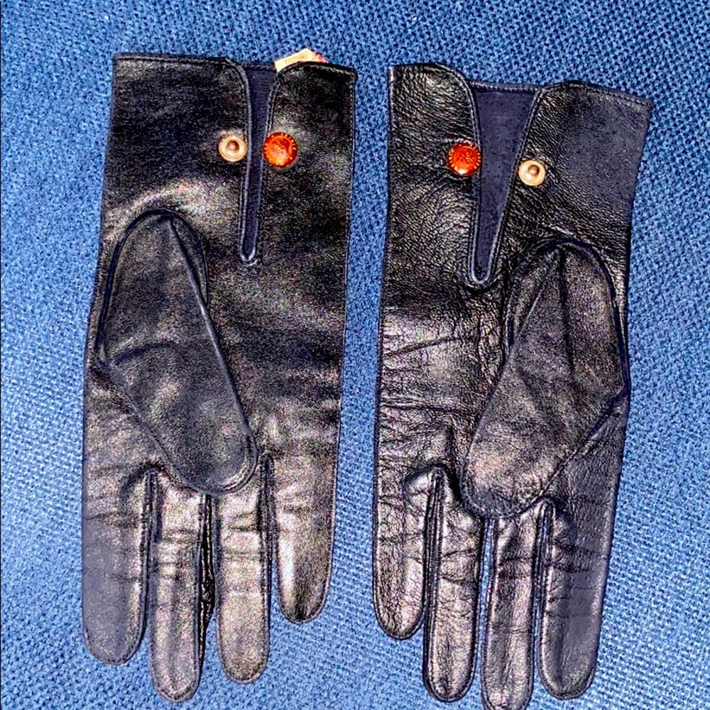 Vintage 1960s Reindeer Skin Gloves Lee Lee Co